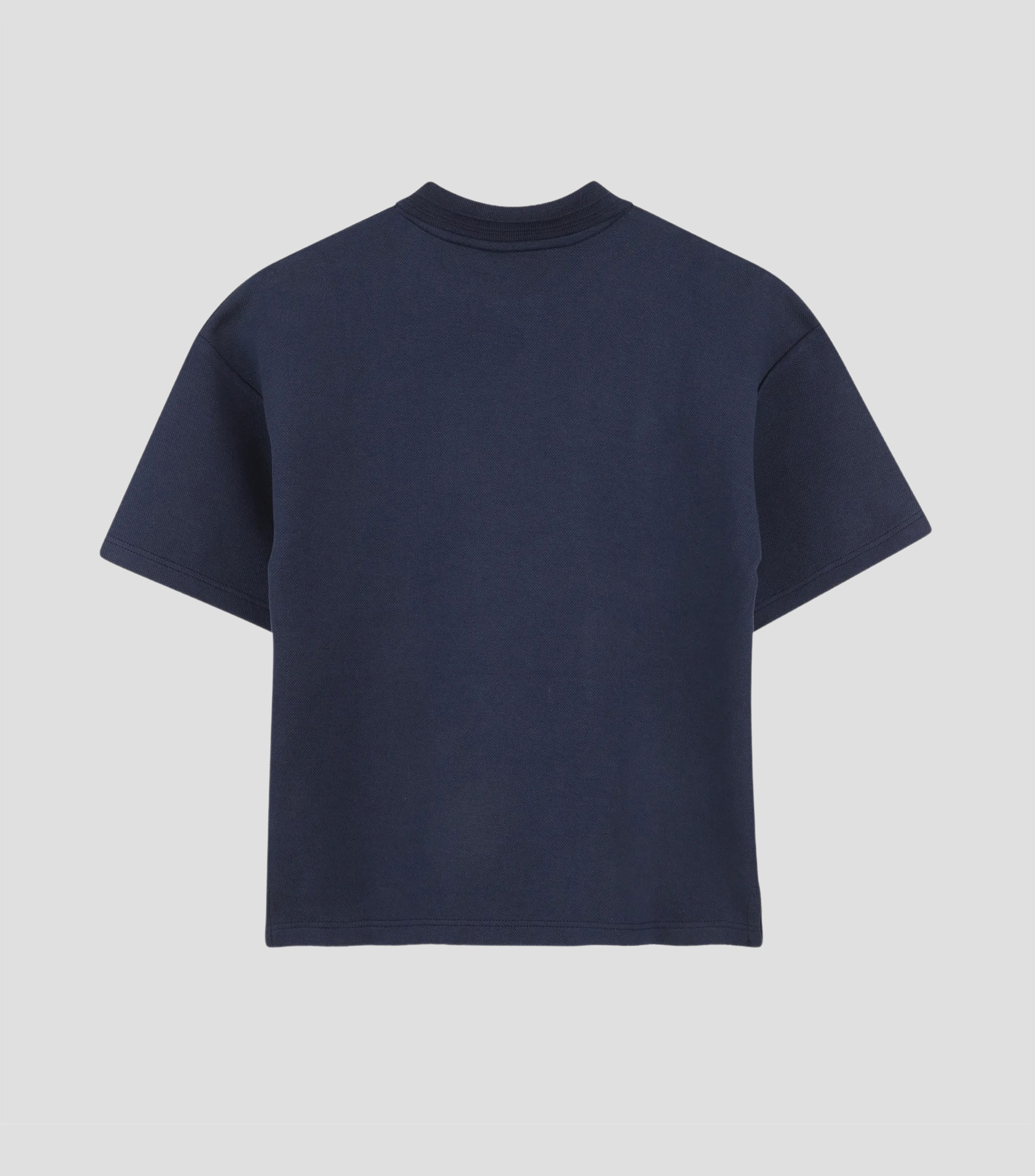 Playera polo manga corta estampada Niño
